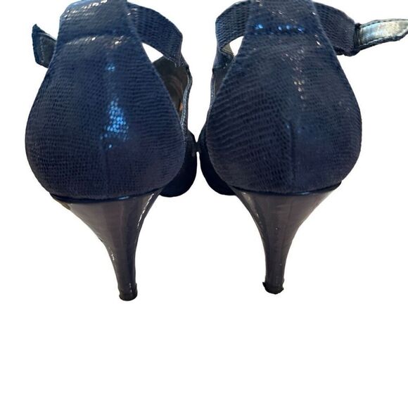 Bandolino navy sandal pump - Picture 4 of 6